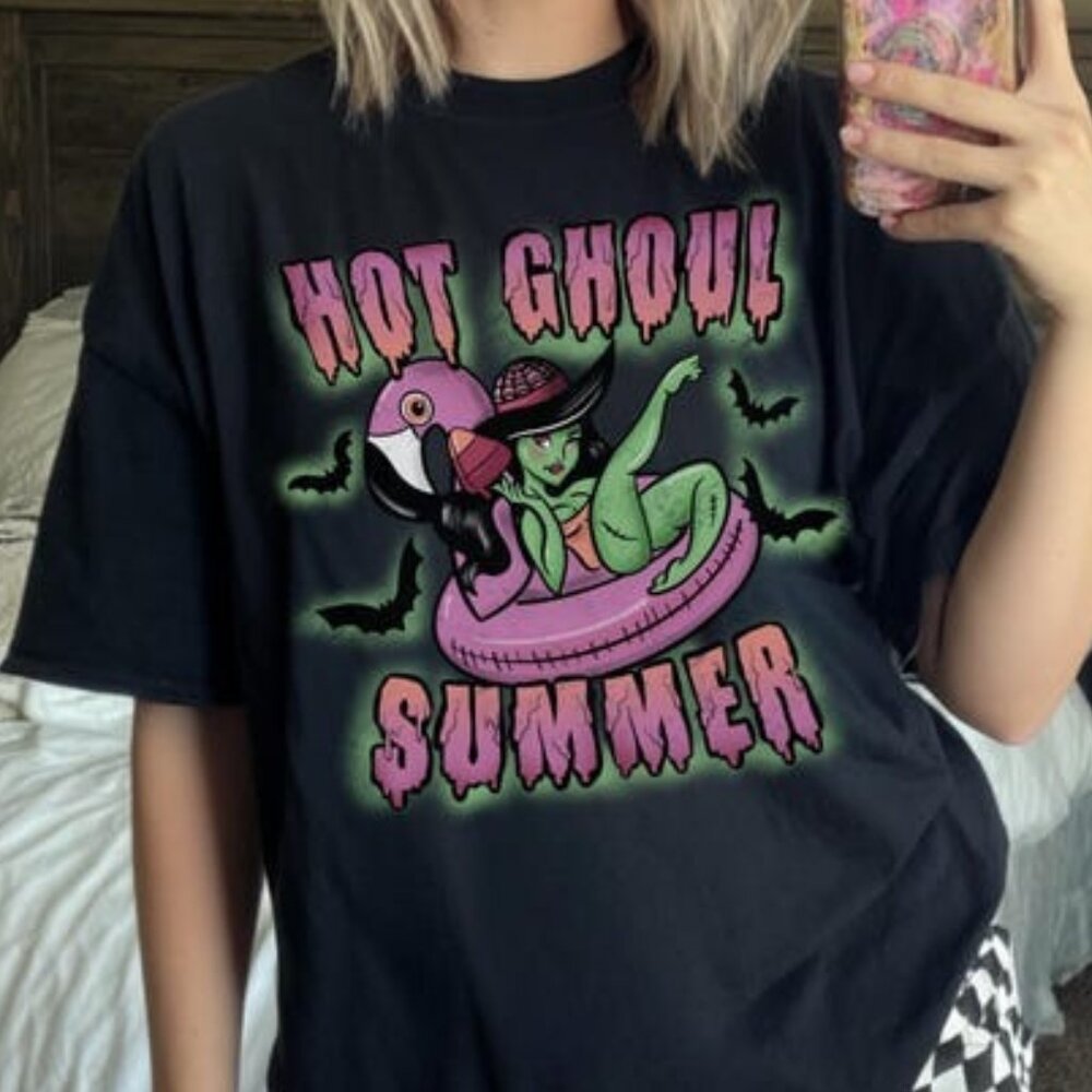 Summerween Hot Ghoul Summer Unisex Tee